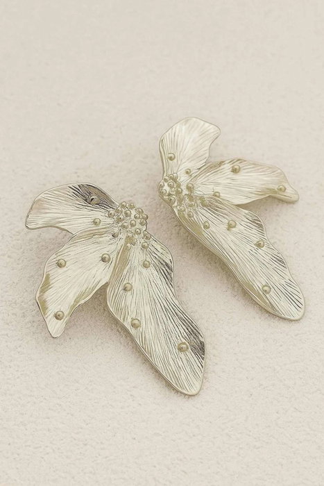 Heliophilia Silver Pendientes de Plata con Circonio, Talla única